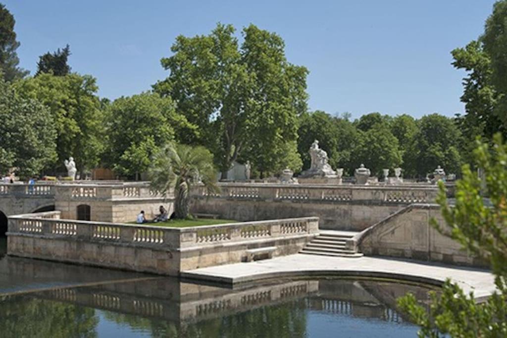 Fabienne Cote Jardins De La Fontaine Apartman Nîmes Kültér fotó
